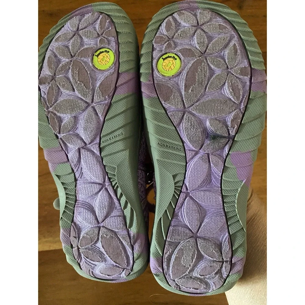 Jambu Kids Fia  Girls' Outdoor Mary Jane Sports Shoes Purple, Size 3